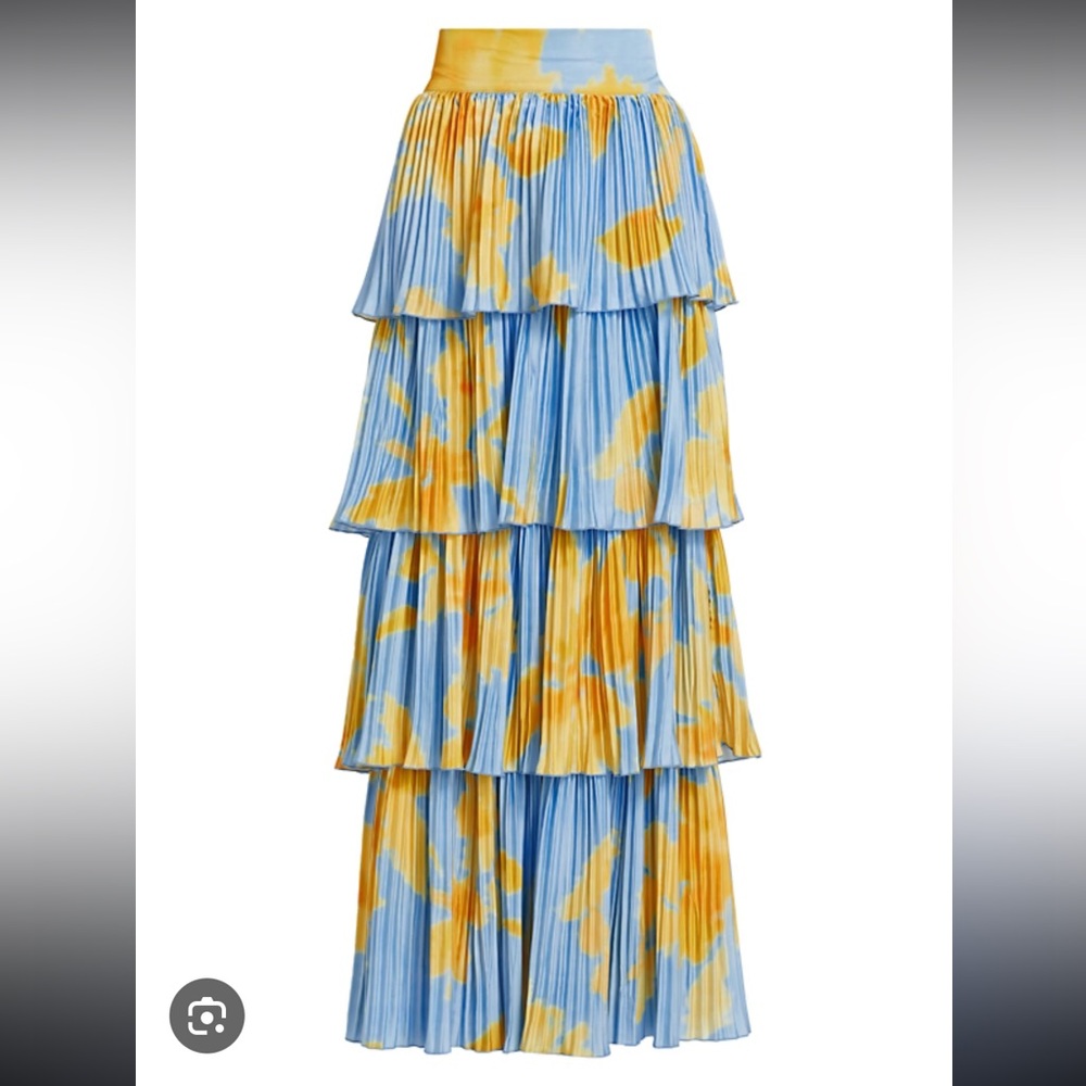 L’idee Tiered Maxi Skirt